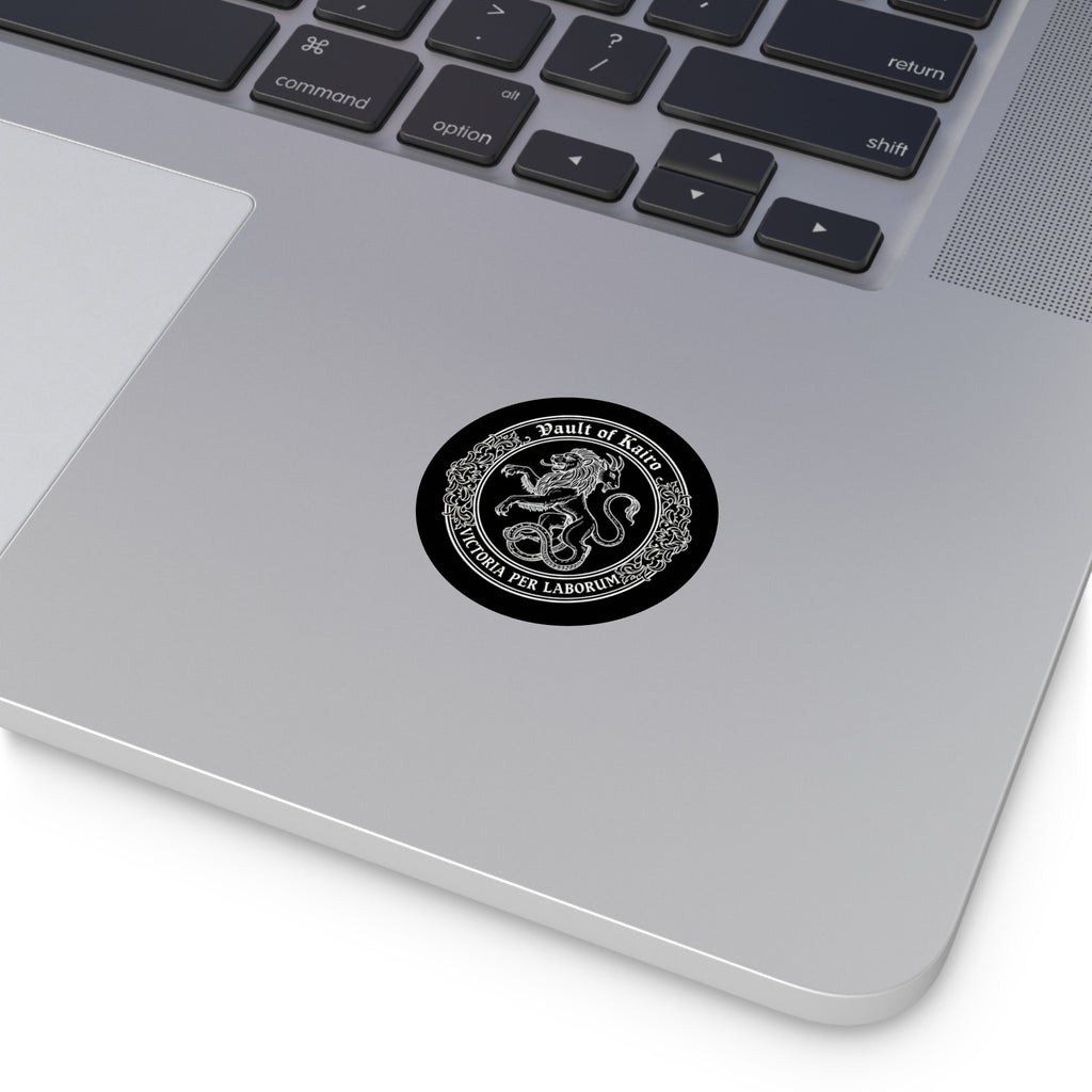 Vault of Kairo Round Vinyl Sticker