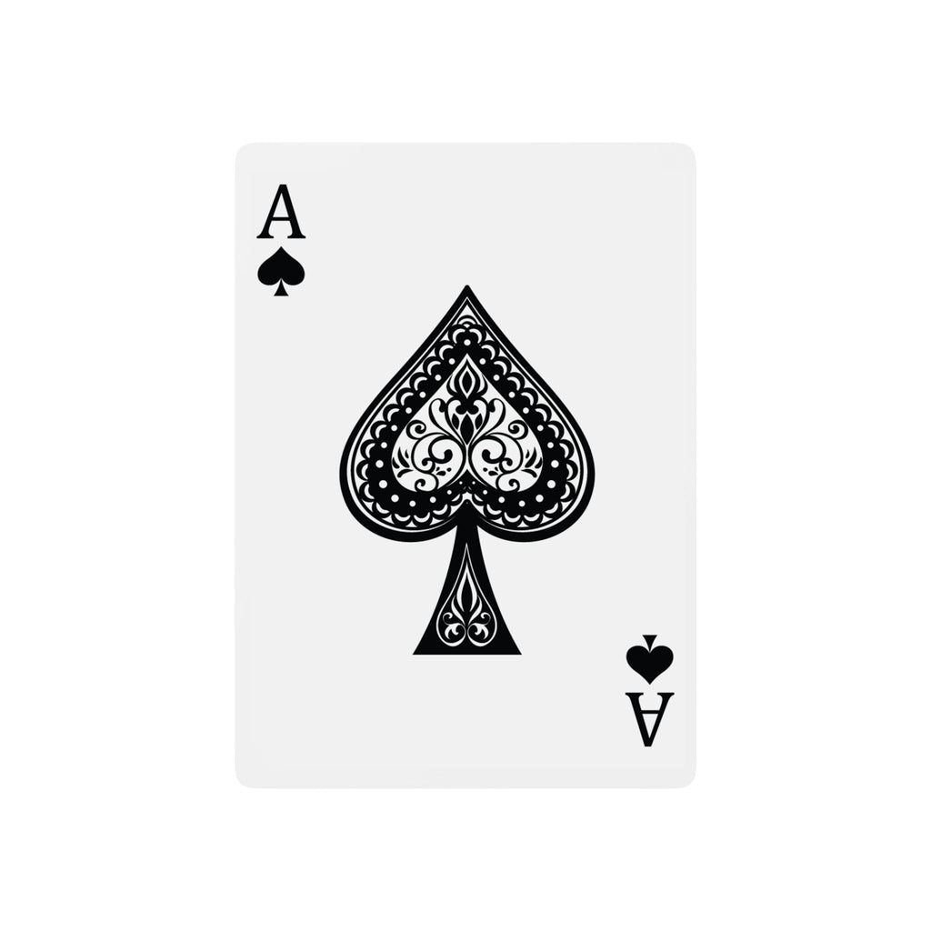 Vault of Kairo Poker Playing Cards — Elegant Black & Silver Deck