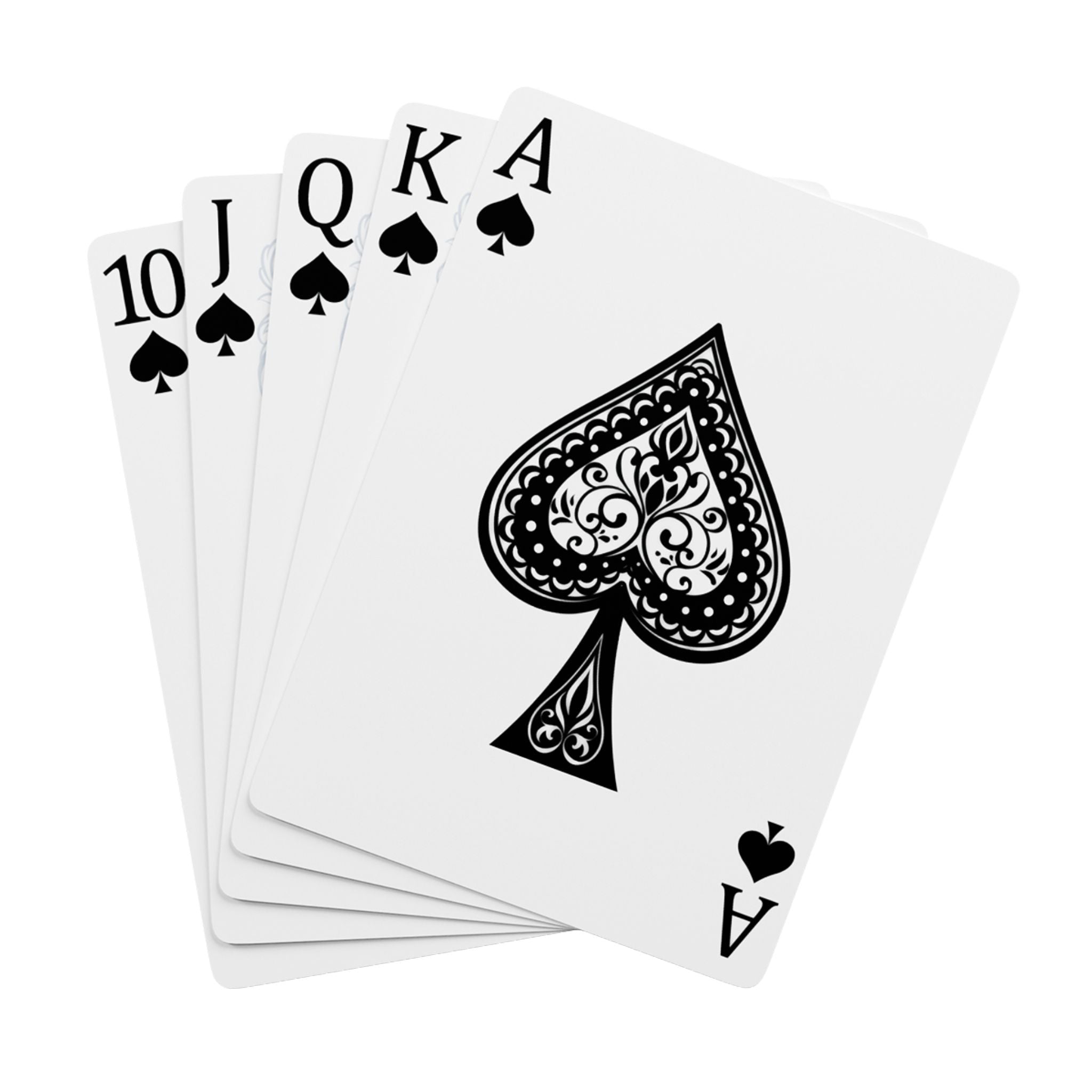Vault of Kairo Poker Playing Cards — Elegant Black & Silver Deck